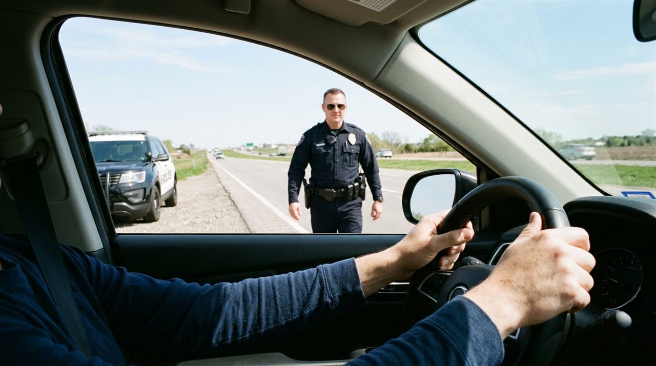 Ven đường tại Mỹ (Traffic Stop)